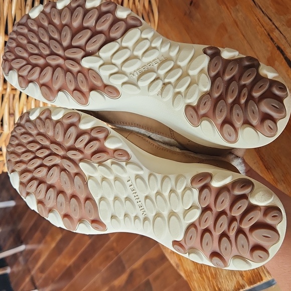 Merrell Cloud Renew Bluff Boots Wool Felt Leather Hiking sz 7 - Picture 4 of 15